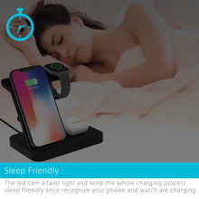 Load image into Gallery viewer, Latest OUKKE Wireless Charger, True 5 in 1 for Apple iPhone/iWatch/Samsung's watch/Airpods, Qi-Certified Charging Station for iPhone 12/11/Pro/Max/XS/Max/XR/XS/X, iWatch 6/SE/5/4/3/2, Airpods Pro/2/1