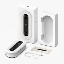 Load image into Gallery viewer, Toothbrush Sanitizer Holder, Sterilizer for All Toothbrushes, Wall Mount Sticker Plus Toothpaste Dispenser, Wireless and Long Battery Life for Family Bathroom Kids