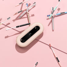 Load image into Gallery viewer, Toothbrush Sanitizer Holder, Sterilizer for All Toothbrushes, Wall Mount Sticker Plus Toothpaste Dispenser, Wireless and Long Battery Life for Family Bathroom Kids