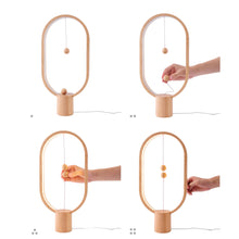 Load image into Gallery viewer, Heng Balance Lamp YouTube Upgrade Creative Touch Dimmer Balance Magnetic Lamps LED Table Lamp Nightstand Lamps USB Rechargered LED Desk Lamp for Bedroom,Home,Office