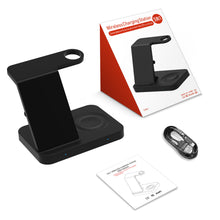 Load image into Gallery viewer, Latest OUKKE Wireless Charger, True 5 in 1 for Apple iPhone/iWatch/Samsung's watch/Airpods, Qi-Certified Charging Station for iPhone 12/11/Pro/Max/XS/Max/XR/XS/X, iWatch 6/SE/5/4/3/2, Airpods Pro/2/1