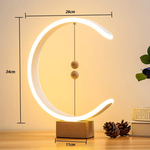 Load image into Gallery viewer, Heng Balance lamp Switch on in mid-air, Personality Table Lamps Nightstand Mini Desk Light for Bedroom, Living Room, Baby Room